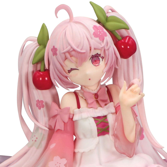 US SELLER - Vocaloid Hatsune Miku Noodle Stopper Figure 2025 Wink Version - Authentic Furyu