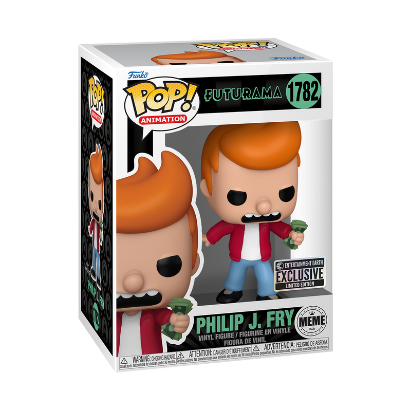 Funko Pop! Futurama Philip J. Fry - Take My Money Meme - #1782