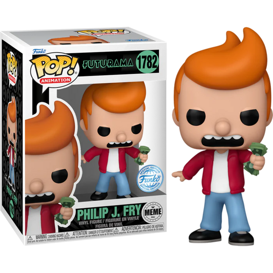 Funko Pop! Futurama Philip J. Fry - Take My Money Meme - #1782