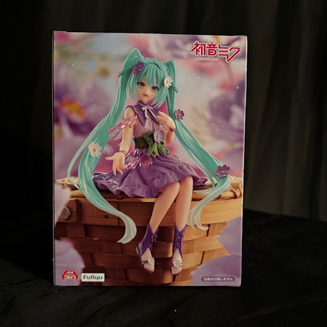 Vocaloid Hatsune Miku (Flower Fairy Cosmos Purple Color Ver.) Noodle Stopper Figure