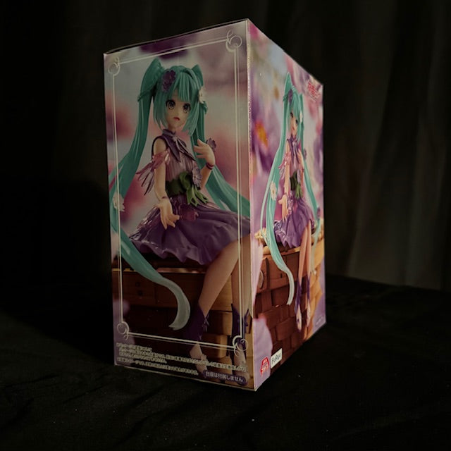 Vocaloid Hatsune Miku (Flower Fairy Cosmos Purple Color Ver.) Noodle Stopper Figure