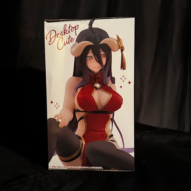 Overlord Albedo Figure Desktop Cute Red Chinese Dress BRAND NEW 5" Tall Desktop Cute