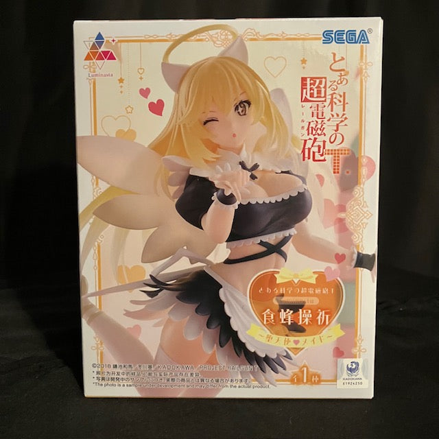 A Certain Scientific Railgun Figure Misaki Shokuhou: Fallen Angel Maid Ver. Sega Luminasta