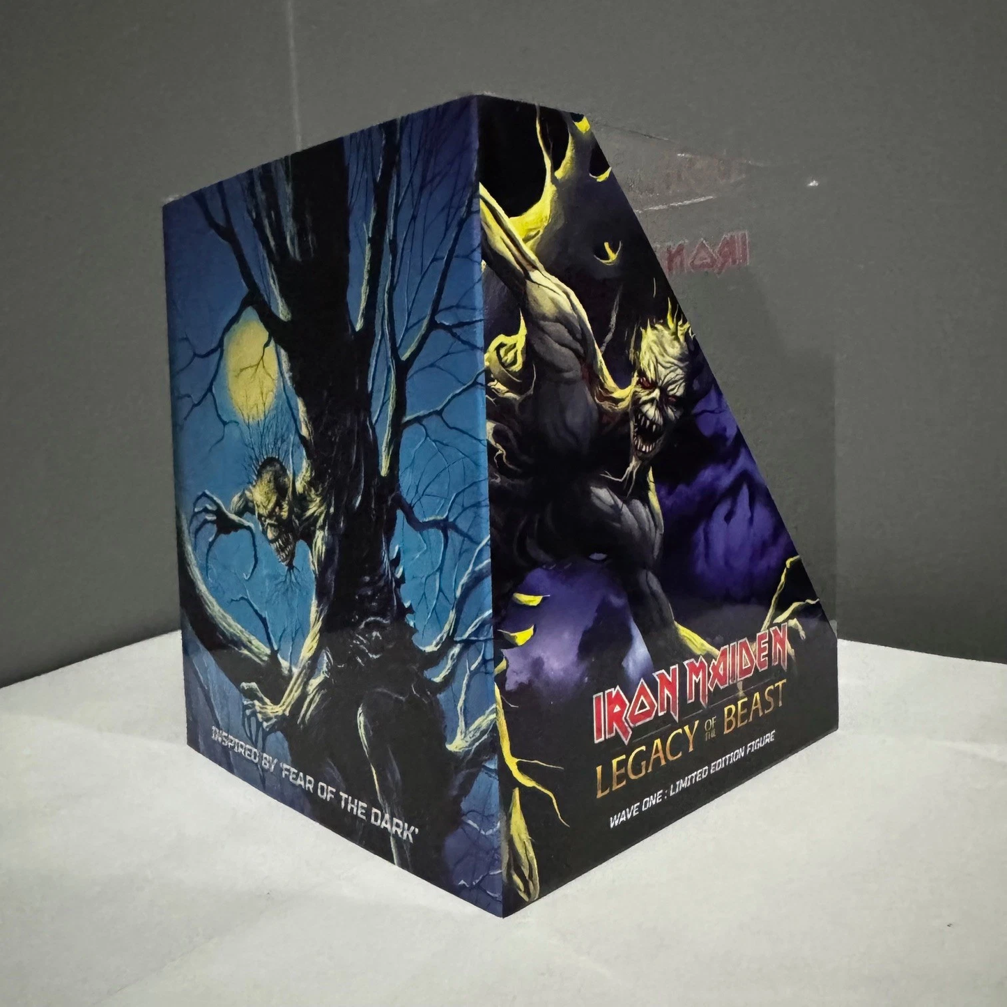 Iron Maiden Eddie Figure Fear Of The Dark Legacy of the Beast NIB 4" 1:24