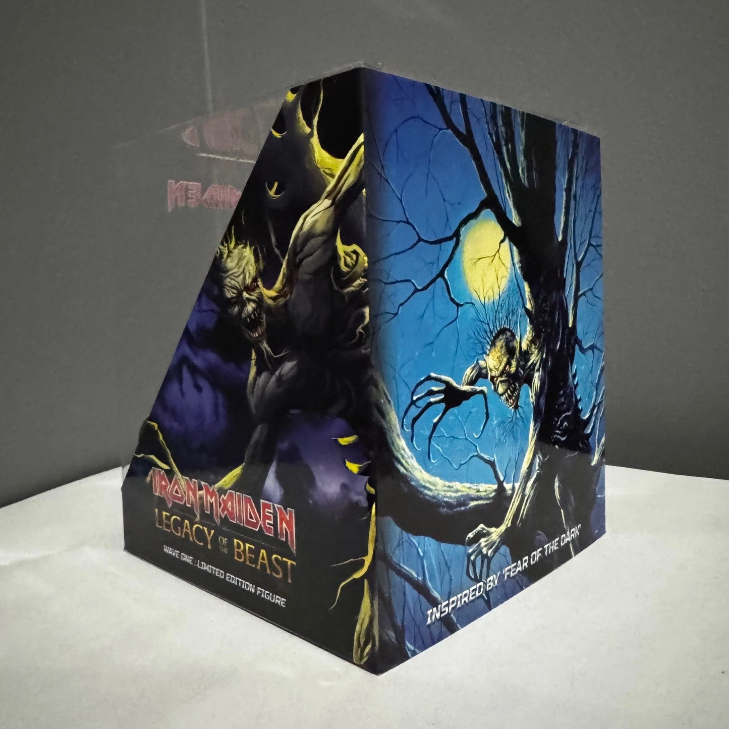 Iron Maiden Eddie Figure Fear Of The Dark Legacy of the Beast NIB 4" 1:24