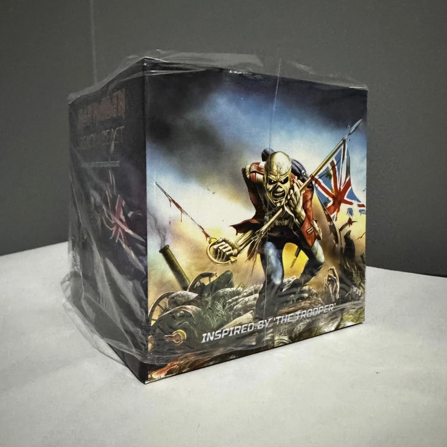 Iron Maiden Eddie Figure The Trooper Legacy of the Beast NIB 4" 1:24
