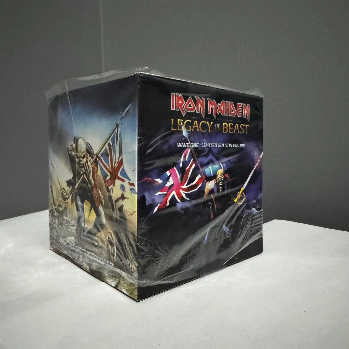 Iron Maiden Eddie Figure The Trooper Legacy of the Beast NIB 4" 1:24
