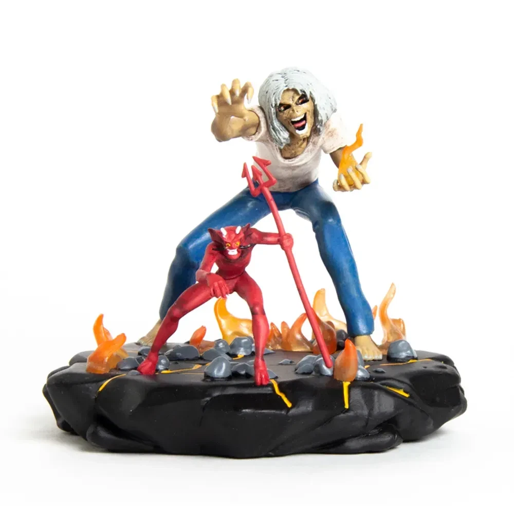 Iron Maiden Eddie Figure The Number of the Beast Legacy of the Beast NIB 4" 1:24