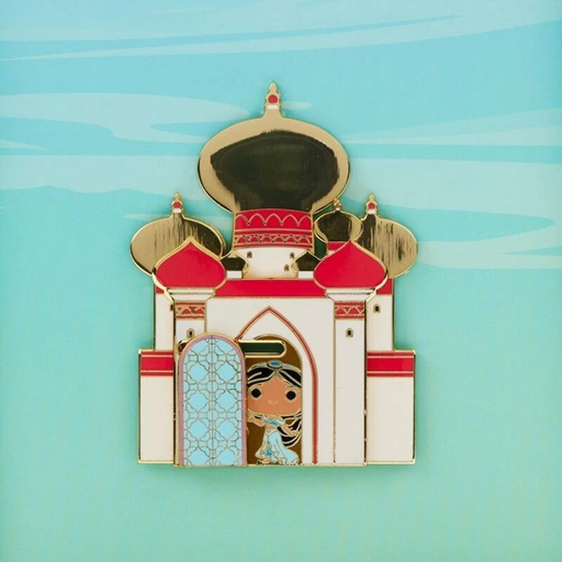 Loungefly Princess Jasmine Palace Sliding Disney Pin 3" Limited 1200