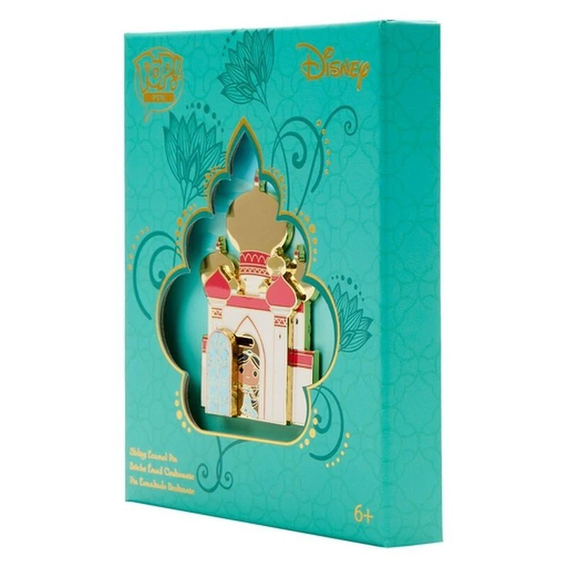 Loungefly Princess Jasmine Palace Sliding Disney Pin 3" Limited 1200