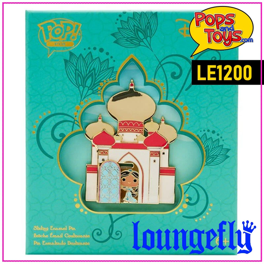 Loungefly Princess Jasmine Palace Sliding Disney Pin 3" Limited 1200