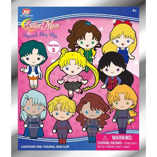 Monogram: Sailor Moon Series 5 - 3D Foam Blind Bag Clip x24 Sealed Case +Display