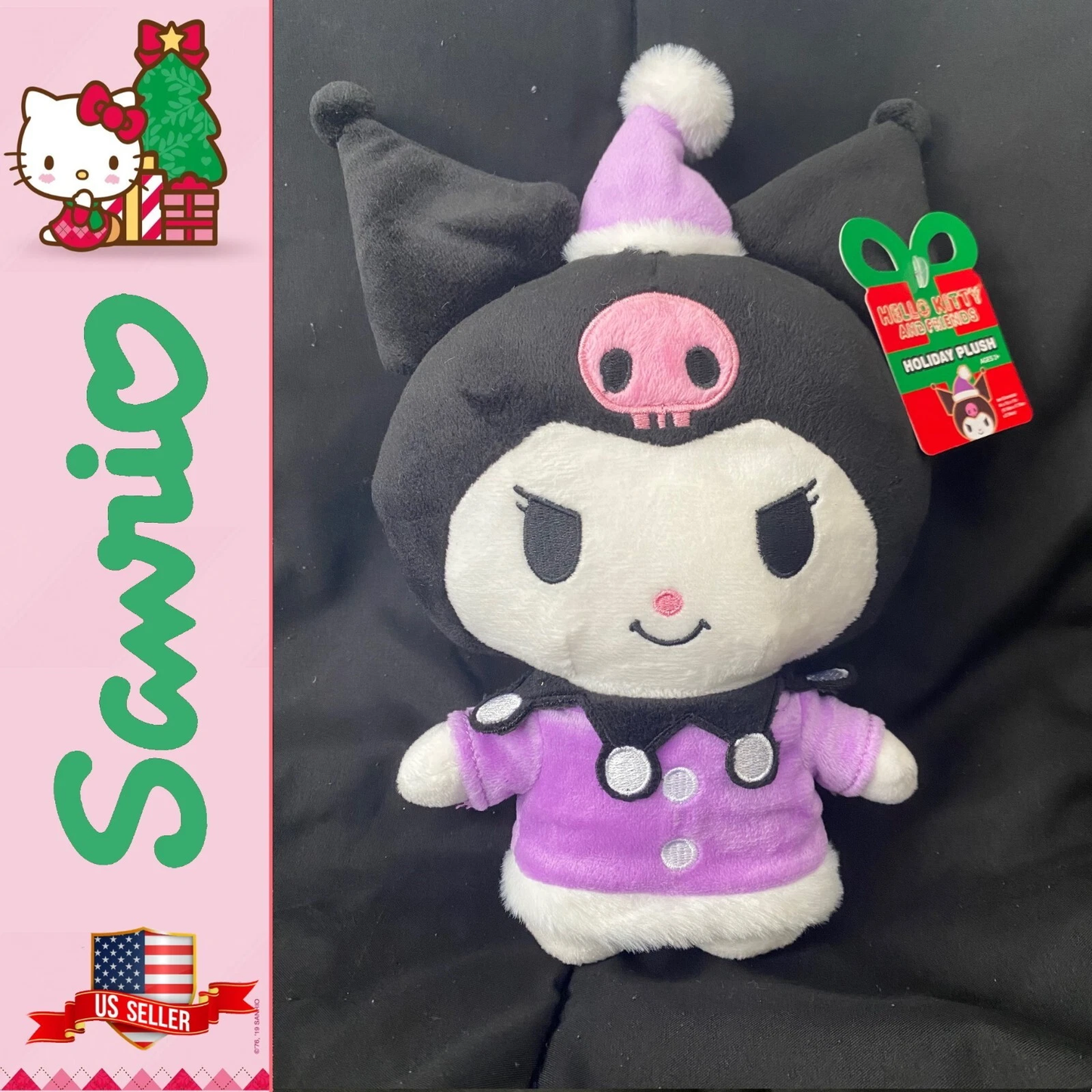 Hello Kitty and Friends Plush - Kuromi Halloween Kellytoys SANRIO Stuffed Toy PLUSH DOLL