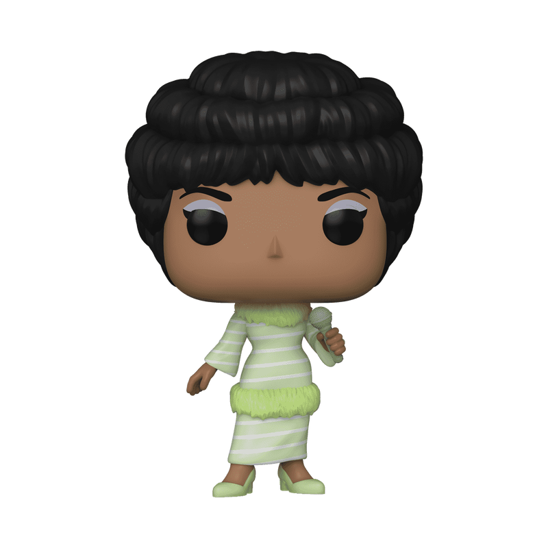 Funko Pop! Rocks Aretha Franklin in Green Dress #365 [Vaulted]