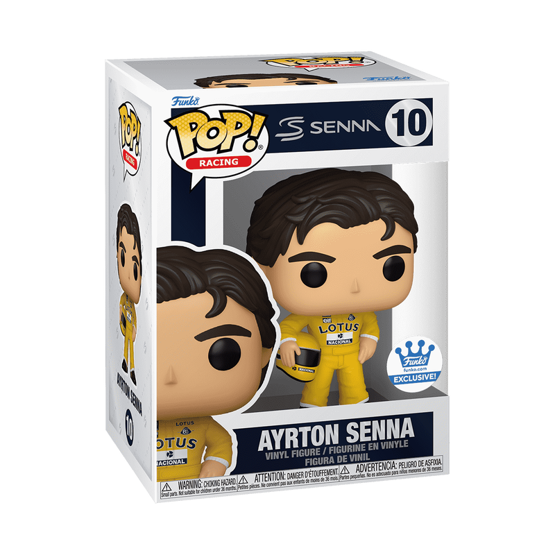 Funko Pop! Senna - Ayrton Senna Lotus Racing Suit Exclusive - Formula 1 Racing