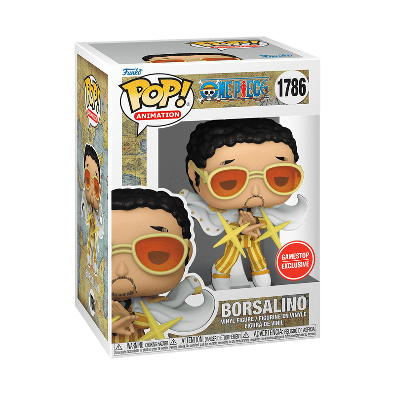Funko Pop! One Piece Pop! Borsalino #1786 Gamestop Exclusive