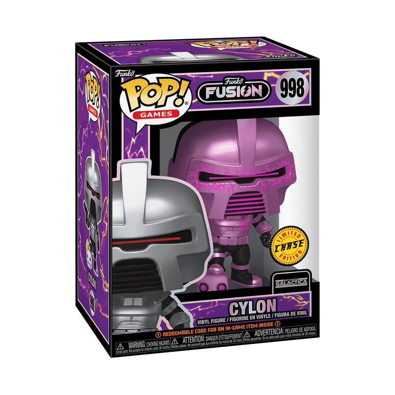 Funko Fusion Cylon CHASE - Battlestar Galactica - Funko Games #998