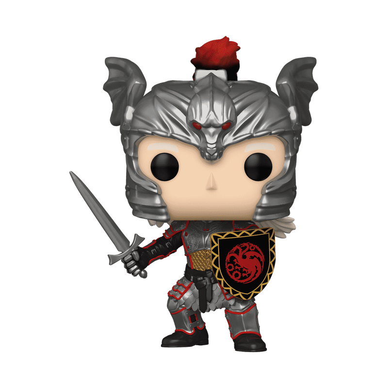 Funko Pop! Daemon Targaryen (Targaryen Armor) #11 with Funko Premium Protector
