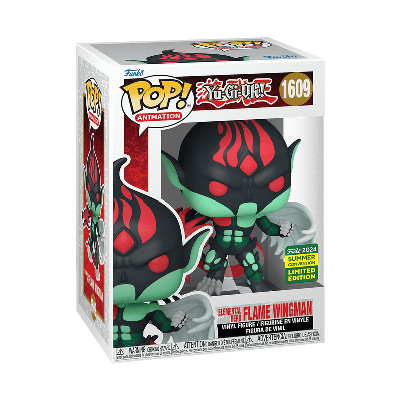 Funko Pop! Elemental Hero Flame Wingman Exclusive #1609