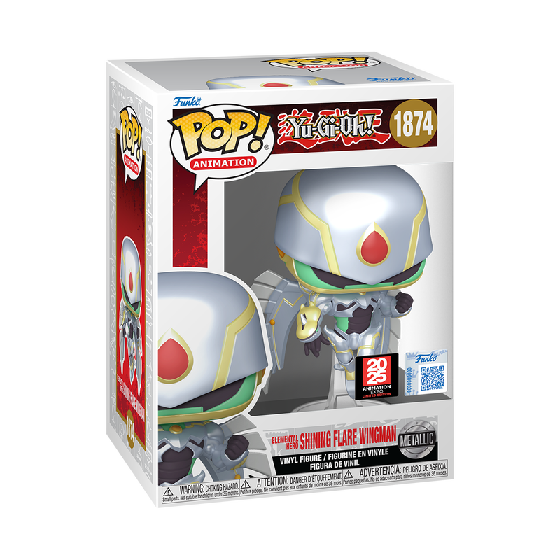 Funko Pop! Elemental Hero Shining Flare Wingman (Metallic) #1874