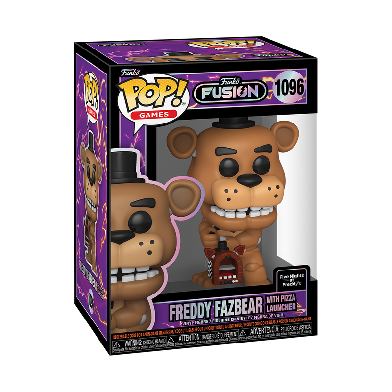 Funko Fusion FNAF Fazbear Freddy Chase + Common Set Bundle #1096
