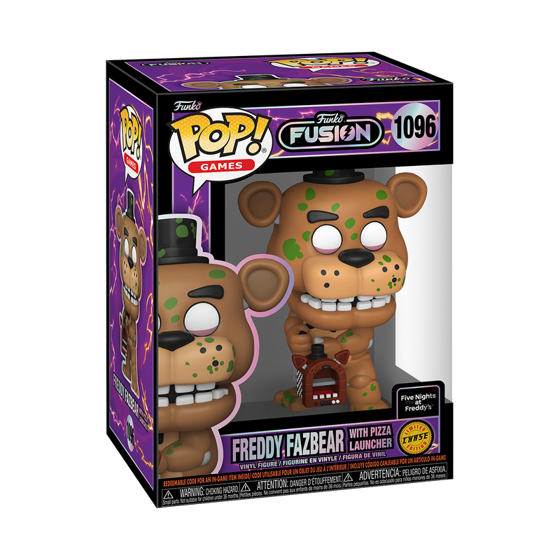 Funko Fusion FNAF Fazbear Freddy Chase + Common Set Bundle #1096