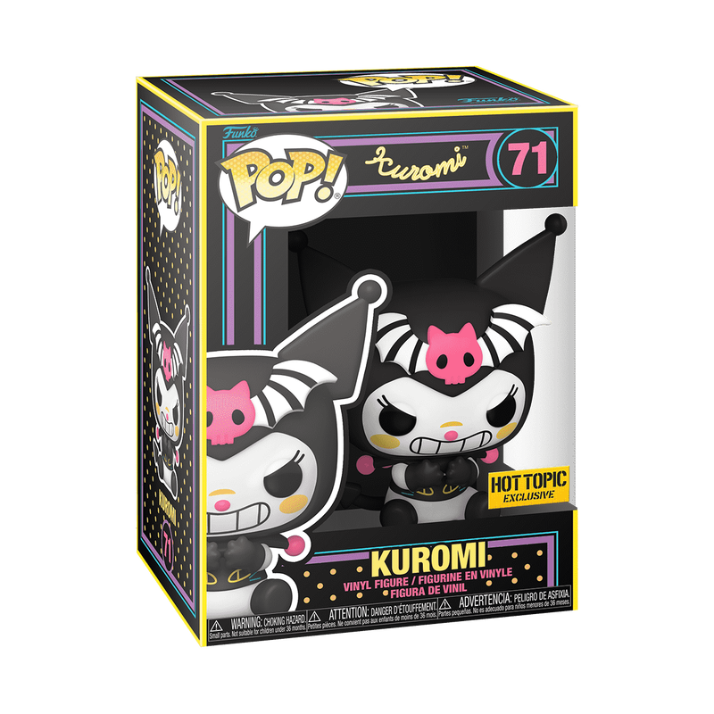 Funko Pop! Kuromi #71 Black Light Hot Topic Exclusive