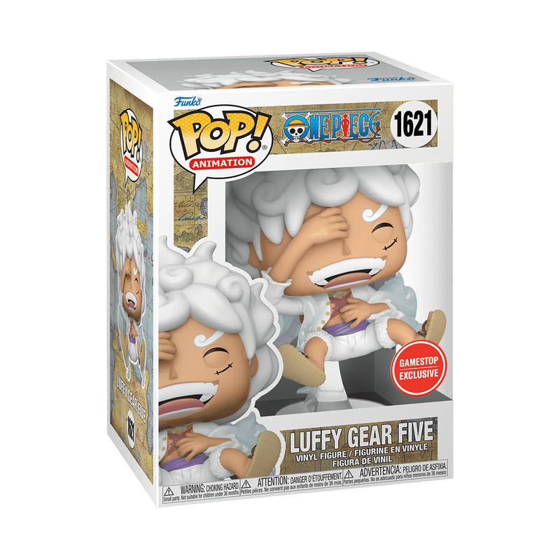 Funko Pop! One Piece Luffy Gear Five (Laughing) #1621 GameStop Exclusive 