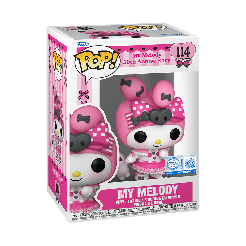 Funko Pop! Kuromi with Baku #115 + My Melody With Pipi #116 Bundle