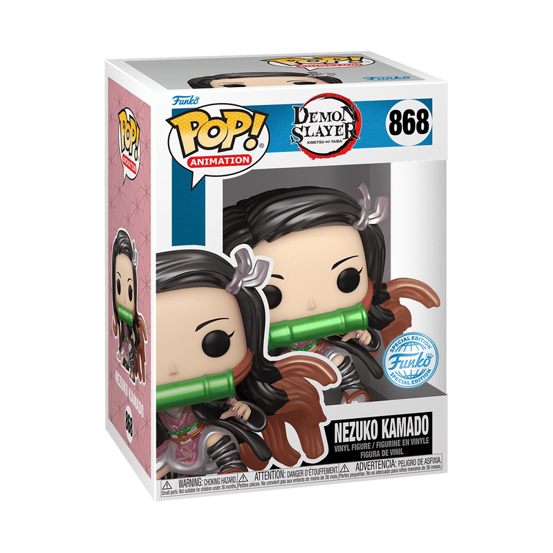 Funko Pop! Nezuko Kamado (Metallic) Demon Slayer Exclusive #868