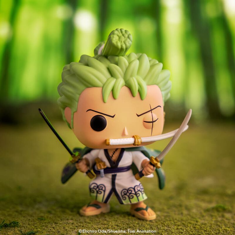Funko Pop One Piece RORONOA ZORO Glow Volcano X Exclusive #923