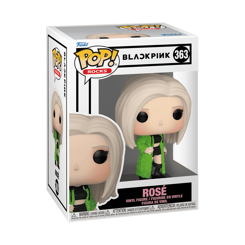 Funko Pop! And Keychain Set Rocks Rose From Shut Down (BlackPink) #363