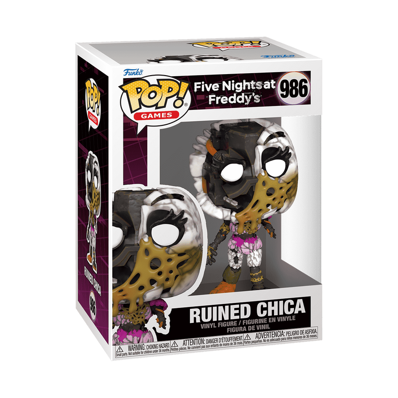 Funko Pop! FNAF Ruined Chica #986 Five Nights at Freddy's Vinyl Figure