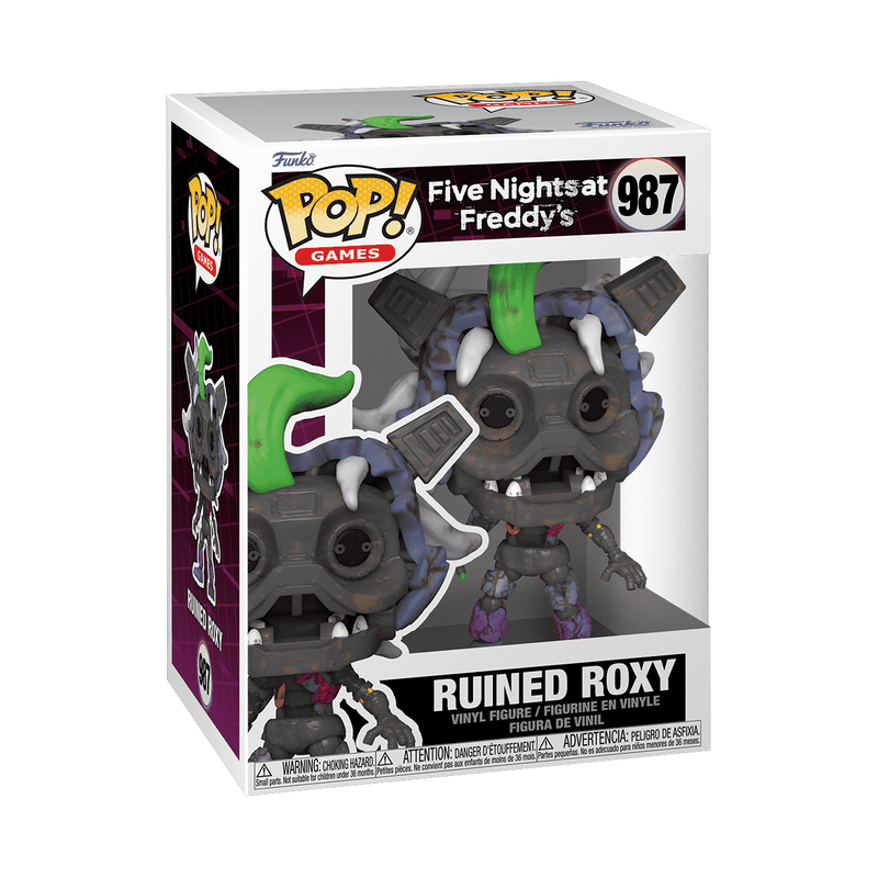 Funko POP! FNAF Bundle Security Breach Ruined Chica Roxy & Eclipse Set of 3
