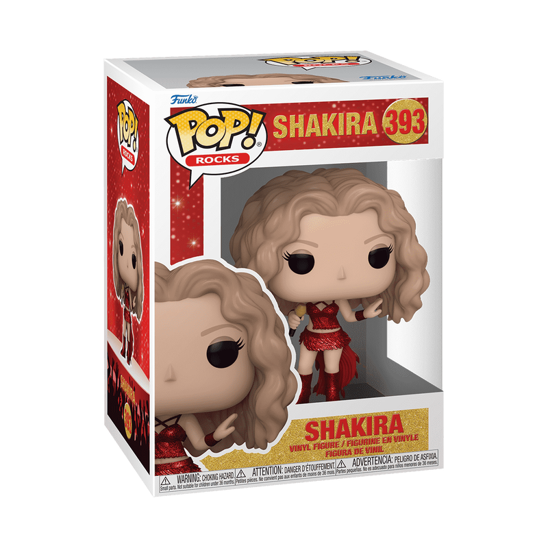 Funko Pop! Rocks Shakira #393 (Super Bowl LIV) Glitter Dress