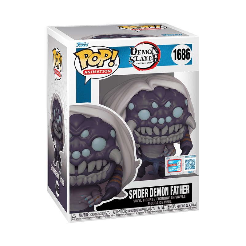 Funko Pop! Anime Demon Slayer Spider Demon Father # 1686 NYCC 2024 Exclusive