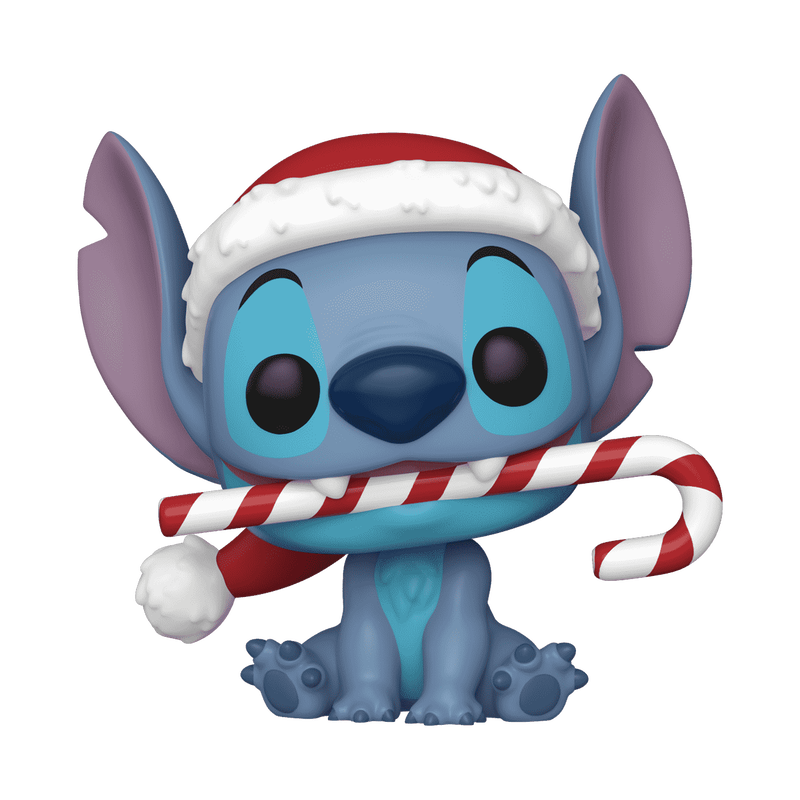Funko Pop! Disney Stitch with Candy Cane Holidays Exclusive Figure #1502
