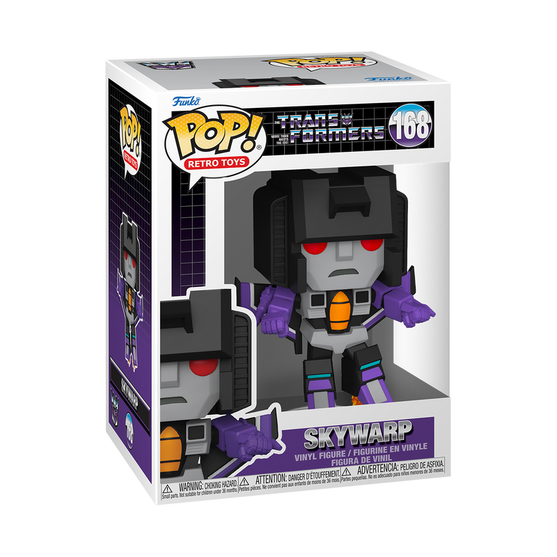Funko Pop Transformers Thundercracker Chase + Skywarp Common #168
