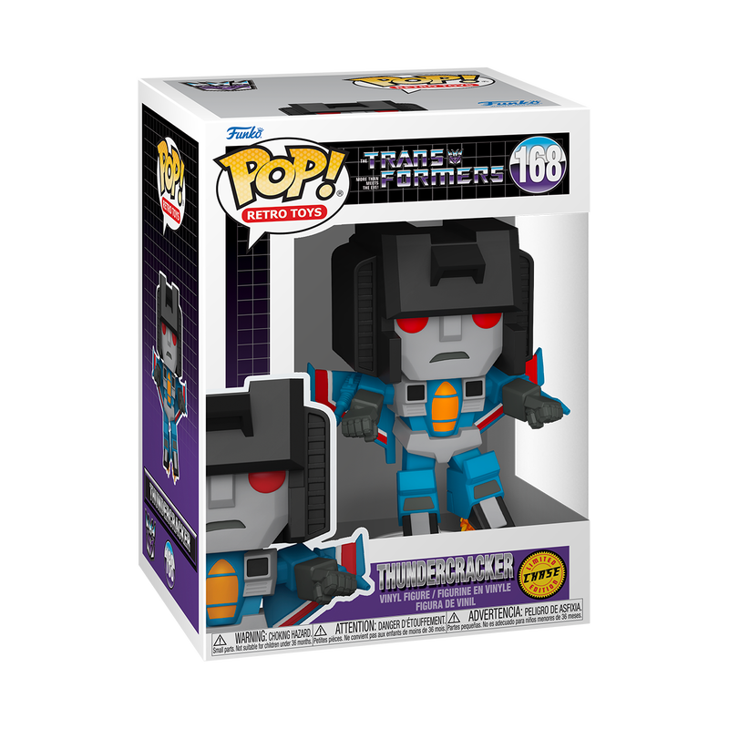 Funko Pop Transformers Thundercracker Chase + Skywarp Common #168