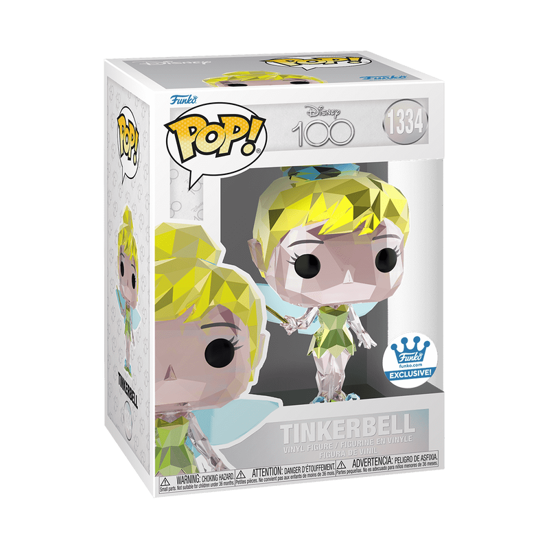 Funko Pop! Disney Tinker Bell (Facet) #1334 [Vaulted] Exclusive 100th Anniversary