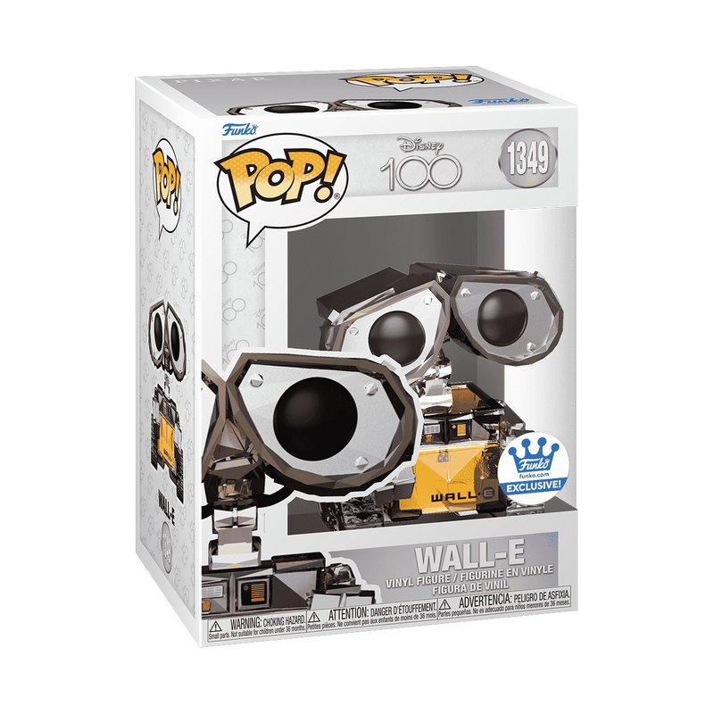 Funko Pop! Disney Wall-e Facet [Vaulted] Exclusive #1349 100Th Anniversary