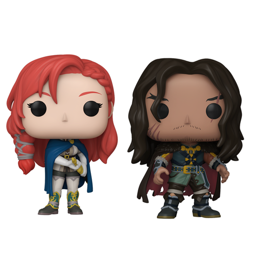 Funko Pop! Lord of the Rings: War of the Rohirrim Set of 2 Hera 1836 Wulf 1837 Bundle Cheap