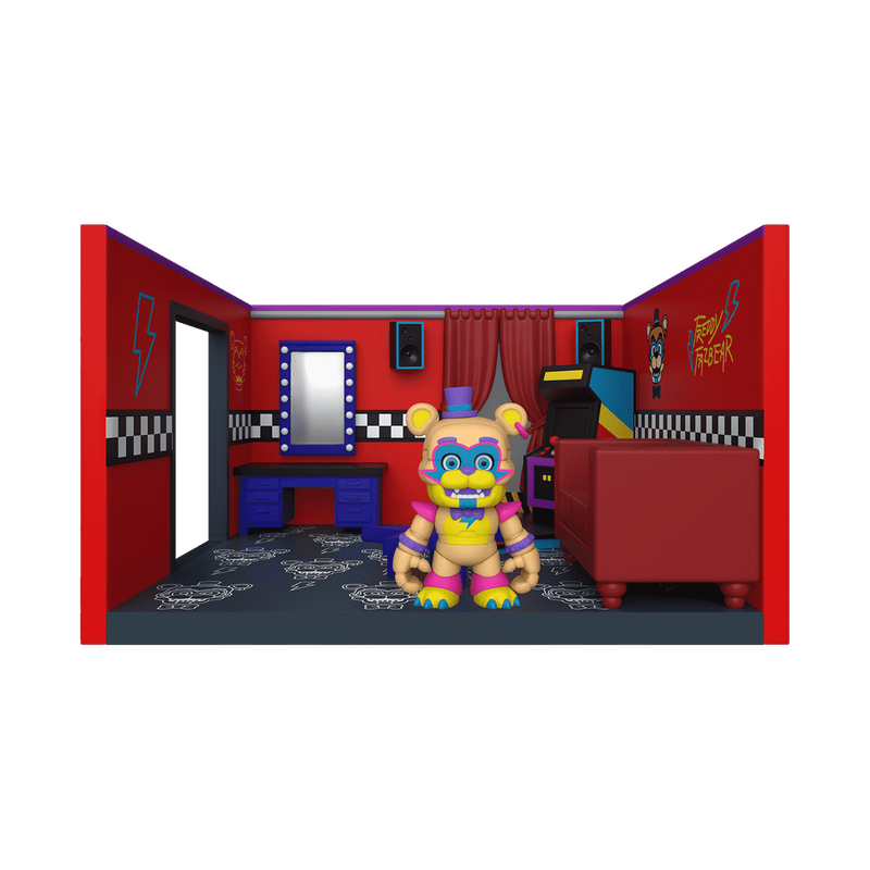 Funko SNAPS! Glamrock Freddy with Dressing Room Playset