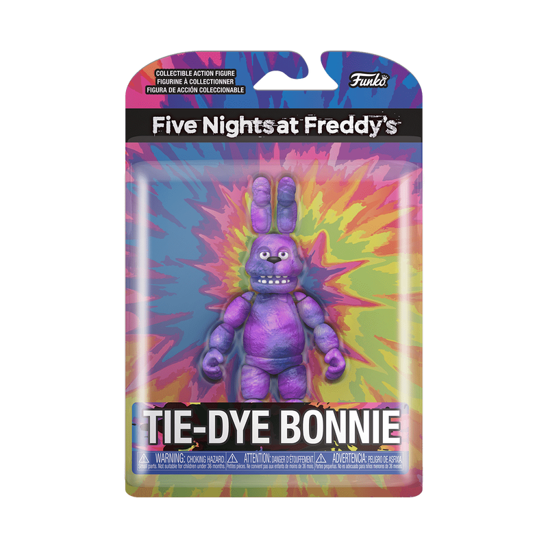 Funko FNAF Tie Dye Bonnie Action Figure Five Nights at Freddy's