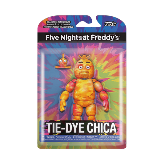 Funko FNAF Tie Dye Chica with Cupcake Action Figure Five Nights at Freddy's