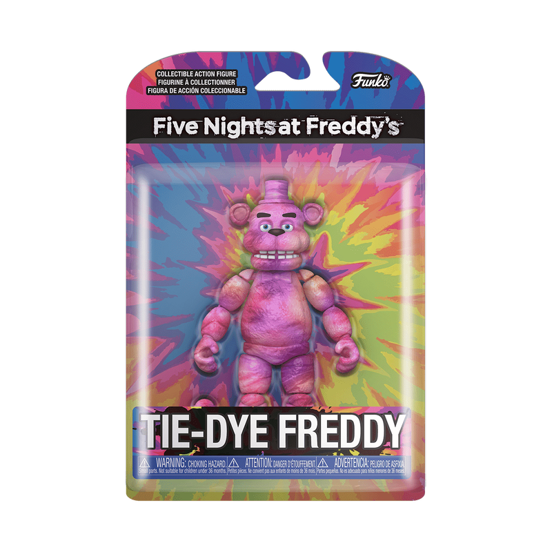 Funko FNAF Tie Dye Freddy Action Figure Five Nights at Freddy's