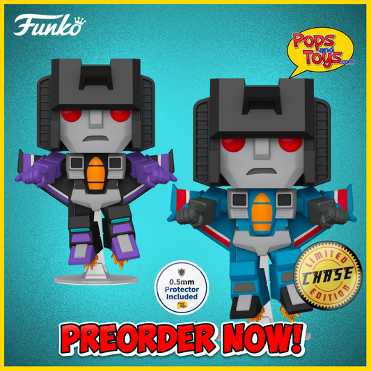 Funko Pop Transformers Thundercracker Chase + Skywarp Common #168