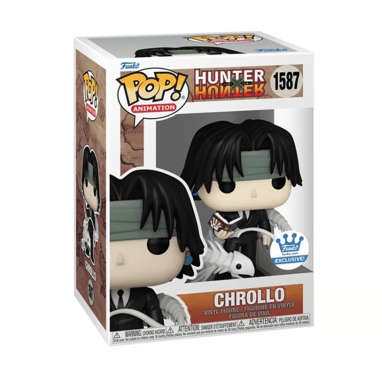 Funko Pop Hunter x Hunter - Chrollo Lucilfer - Funko Exclusive #1587