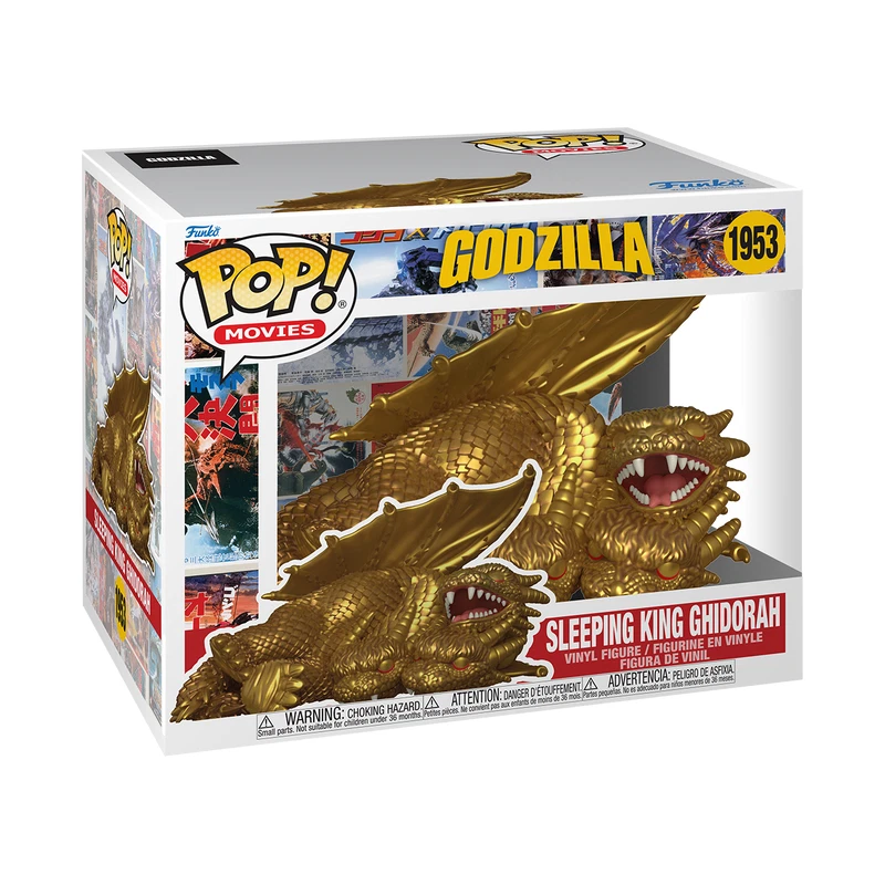 Funko Pop Sleeping Godzilla Bundle 3 Pack #1953 #1954 #1955 Super