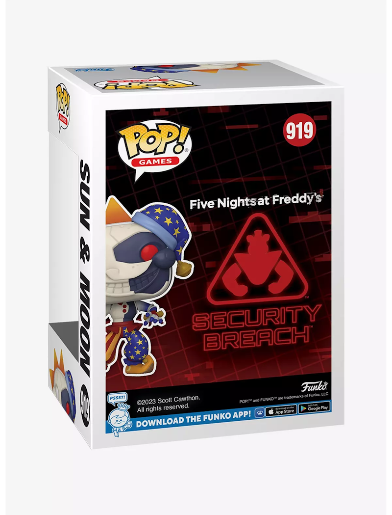Funko Pop! FNAF Sun and Moon #919 Five Nights at Freddy's Vinyl Figure